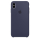 Apple iPhone XS Max Silicone Case Midnight Blue - 449544 - zdjęcie 3